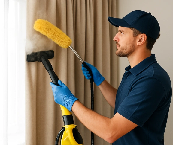 Trusted blind cleaning technician Matty Curtain Cleaning pitt-town-nsw QLD